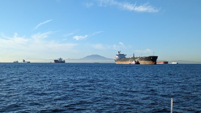 Gibraltar Richtung Marokko
