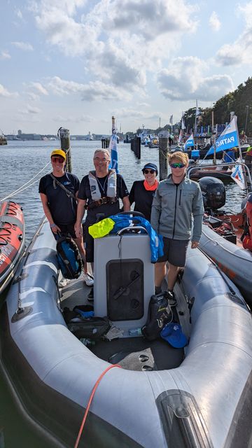 Ocean Race Europe – Sicherungsboot